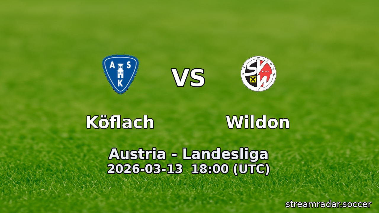 Köflach vs Wildon