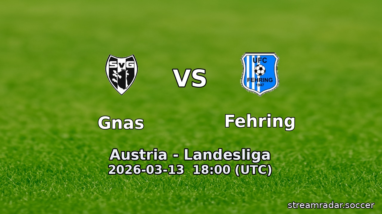 Gnas vs Fehring
