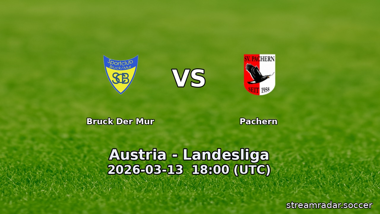 Bruck Der Mur vs Pachern