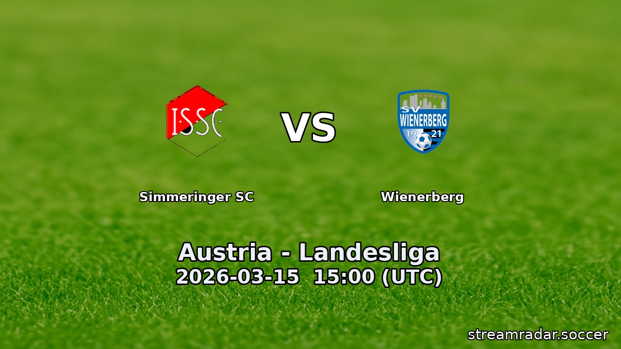 Simmeringer SC vs Wienerberg