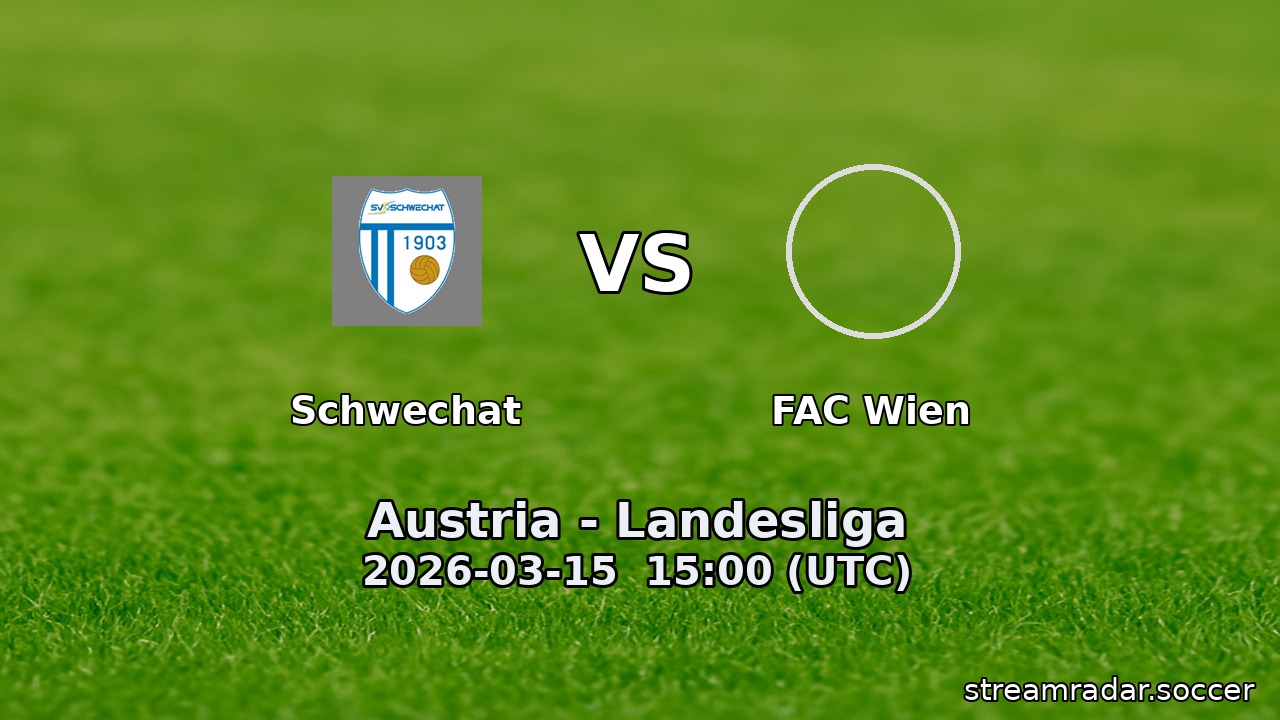 Schwechat vs FAC Wien