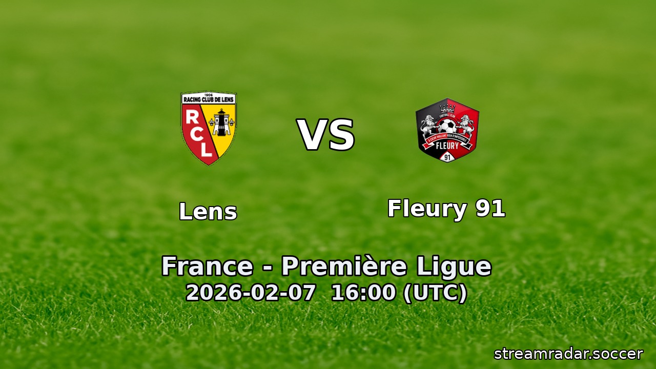 Lens vs Fleury 91