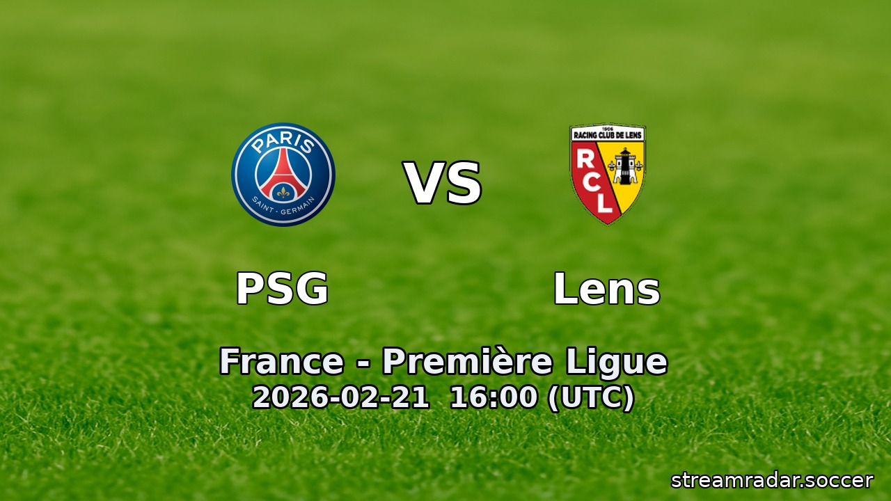 PSG vs Lens