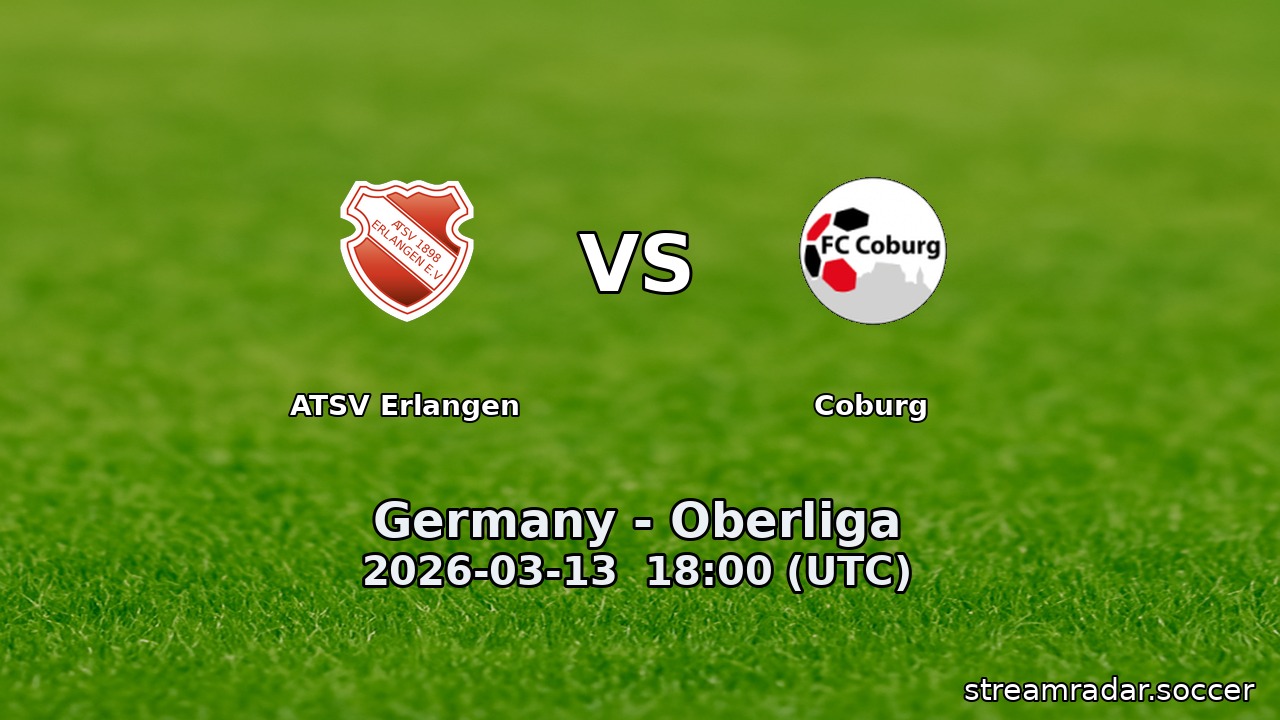 ATSV Erlangen vs Coburg