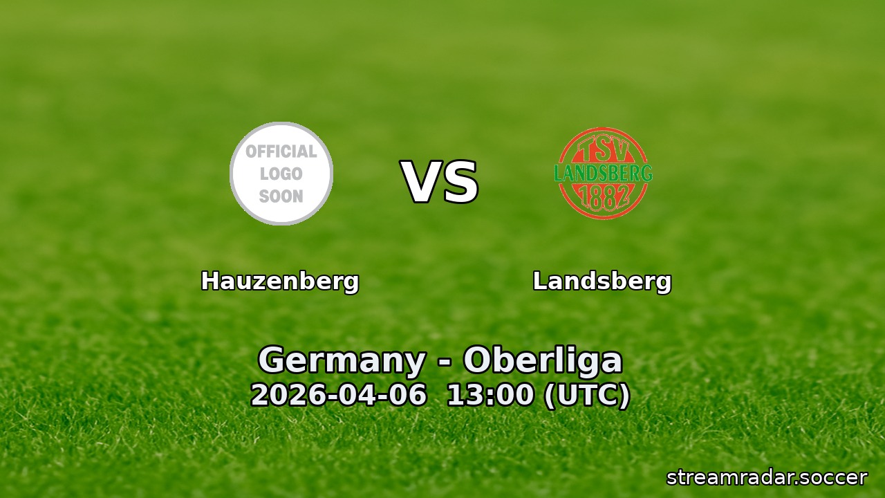 Hauzenberg vs Landsberg