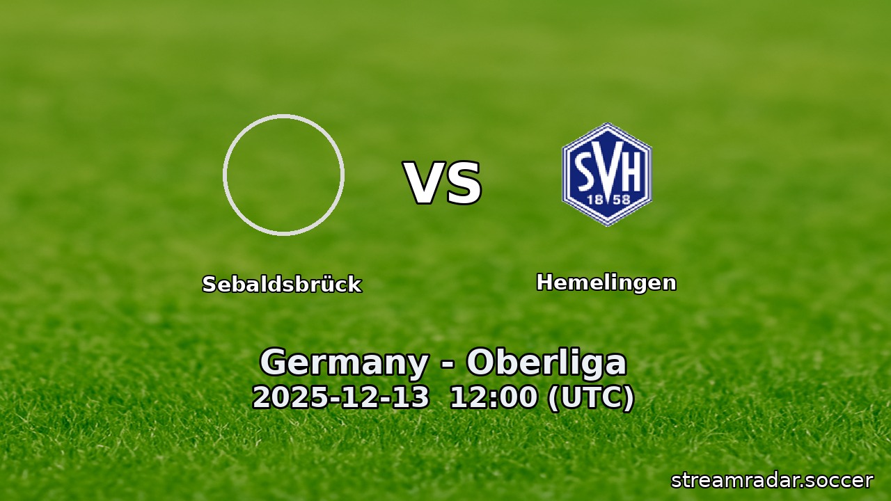 Sebaldsbrück vs Hemelingen
