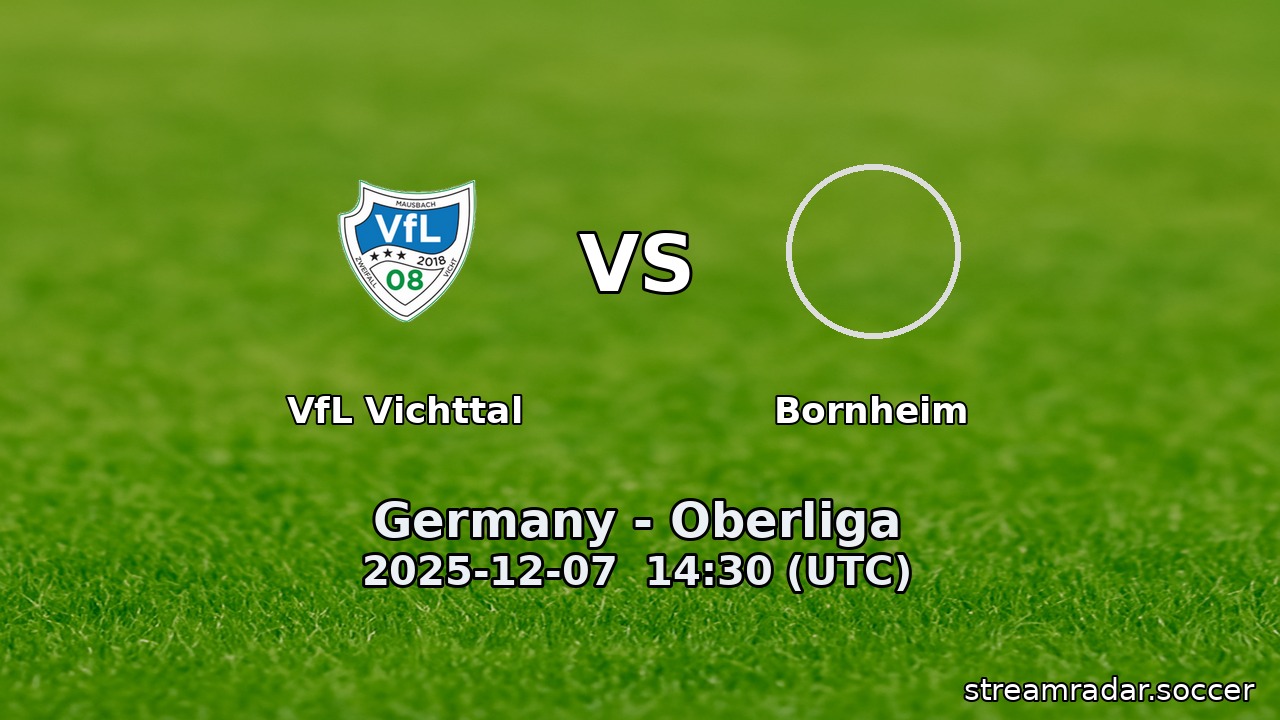 VfL Vichttal vs Bornheim