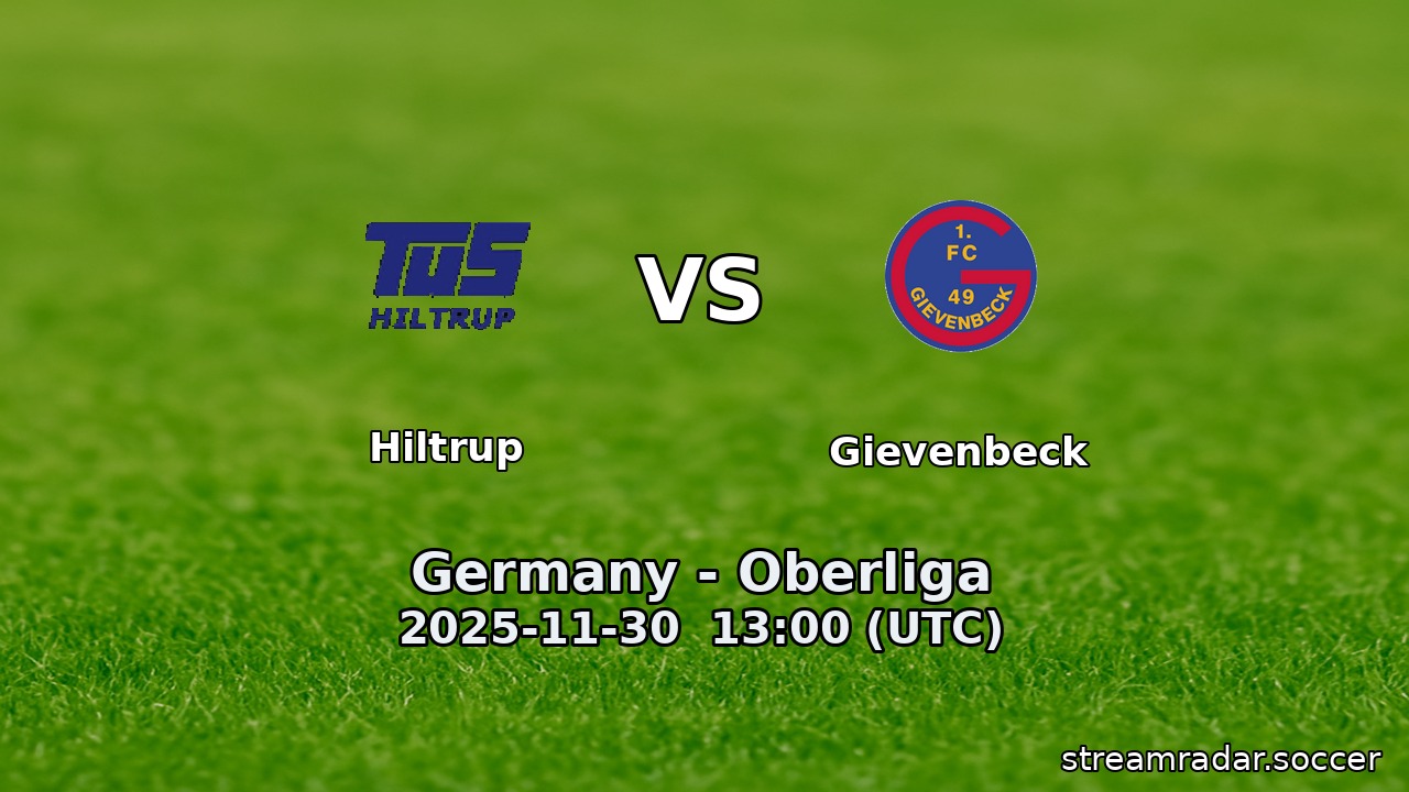 Hiltrup vs Gievenbeck