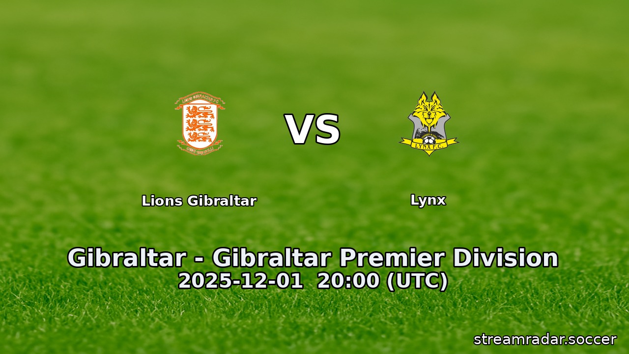Lions Gibraltar vs Lynx