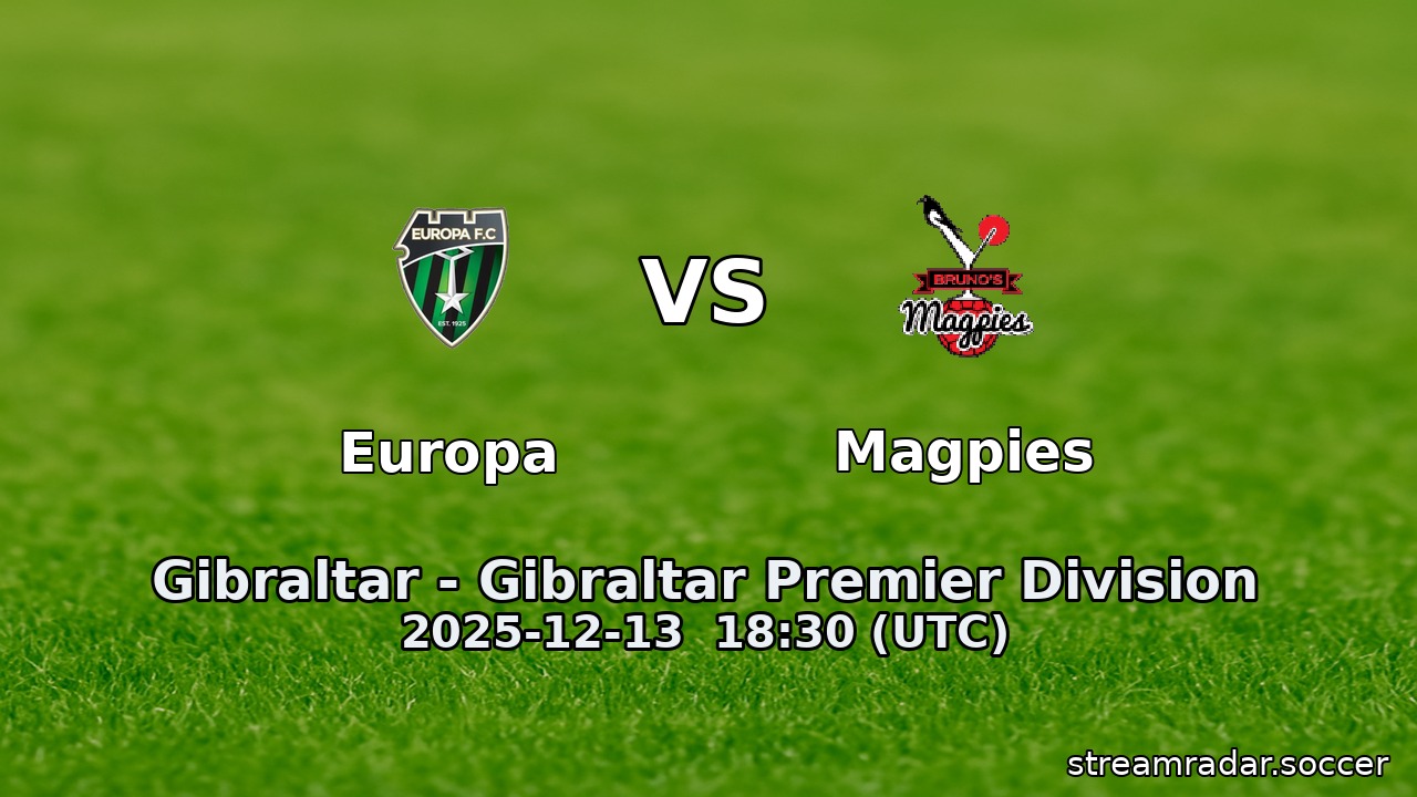 Europa vs Magpies