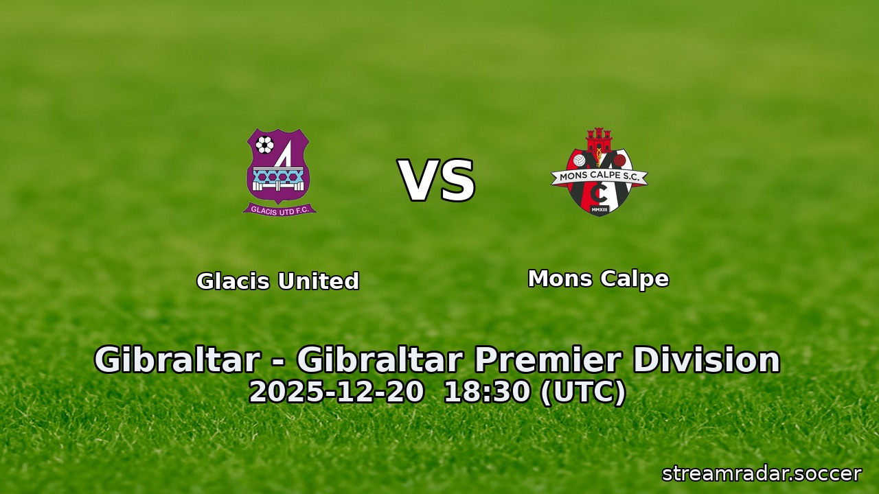 Glacis United vs Mons Calpe