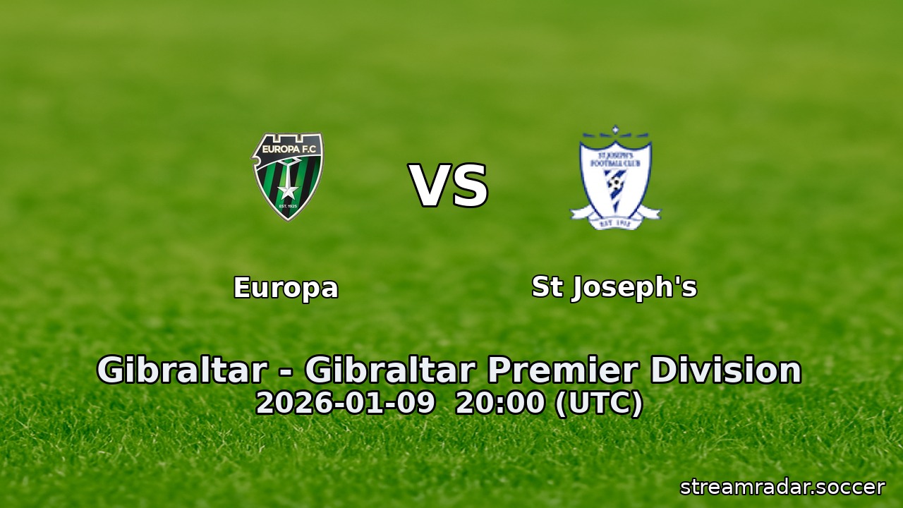 Europa vs St Joseph's