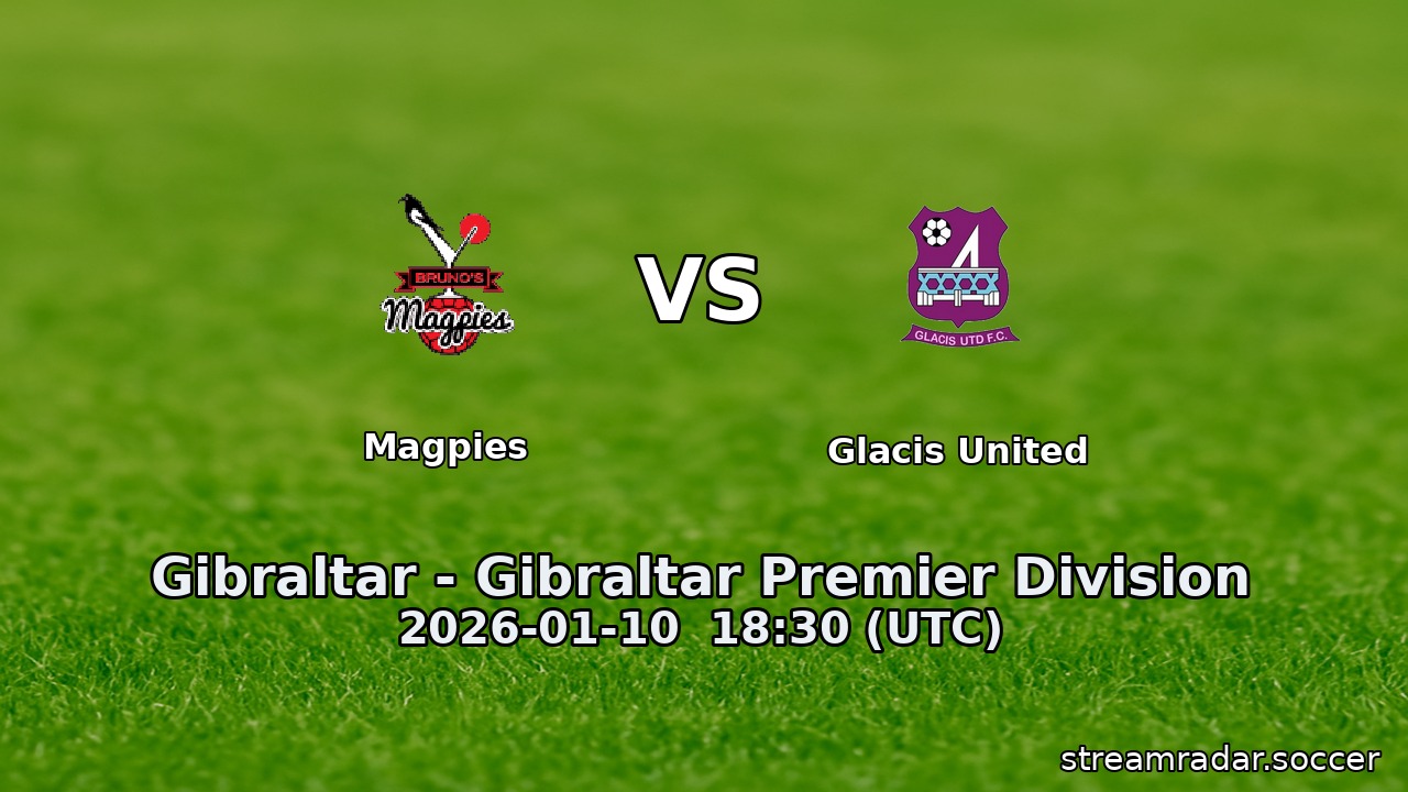 Magpies vs Glacis United
