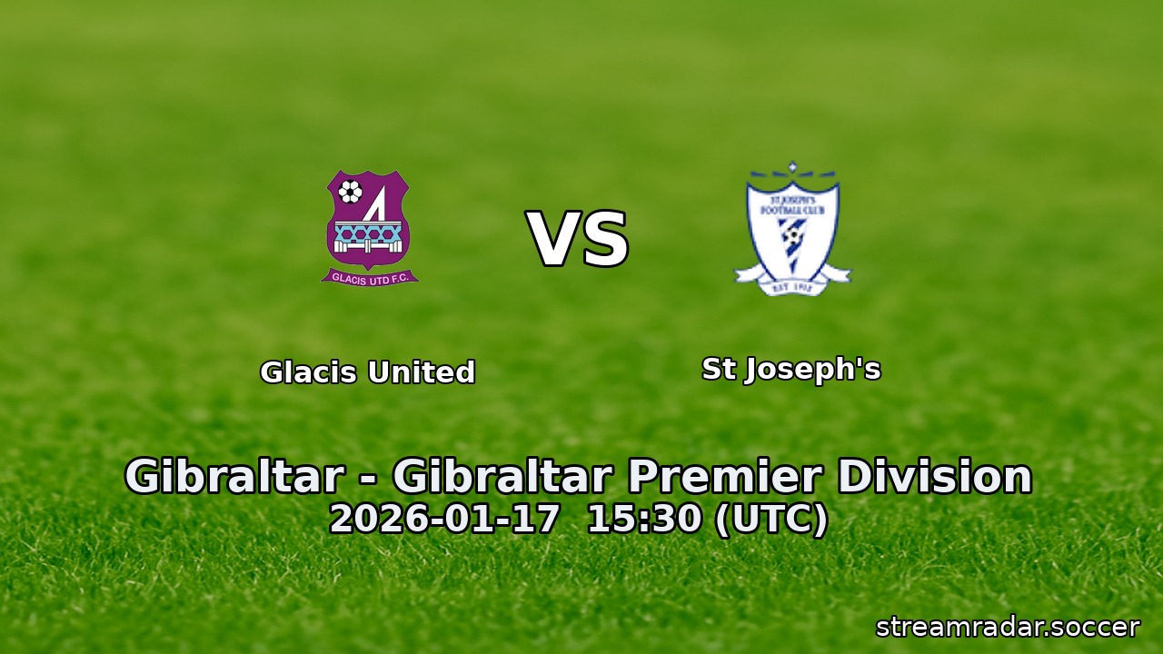 Glacis United vs St Joseph's