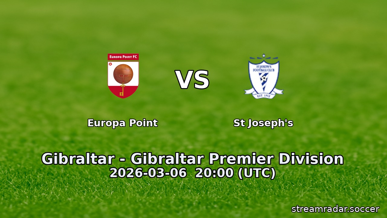 Europa Point vs St Joseph's