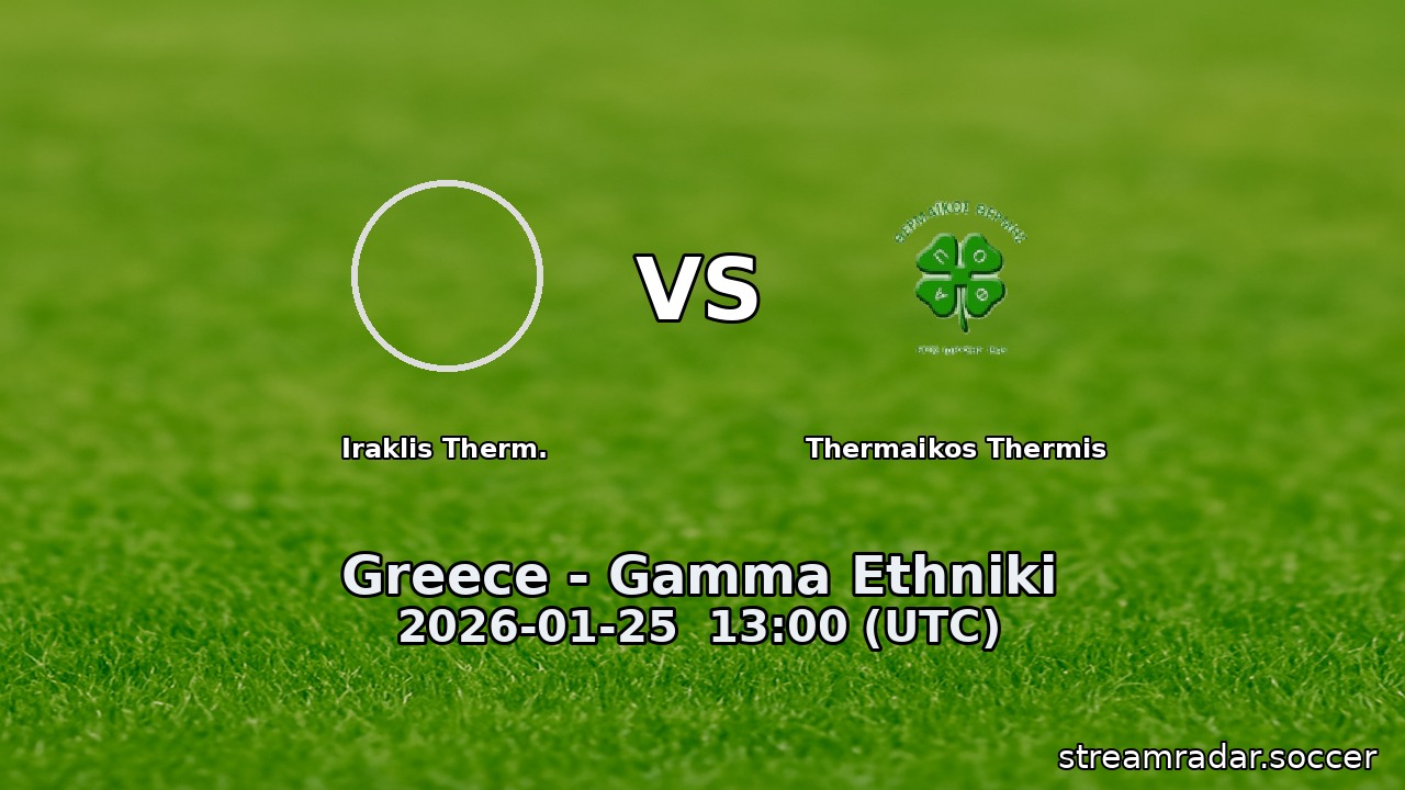 Iraklis Therm. vs Thermaikos Thermis