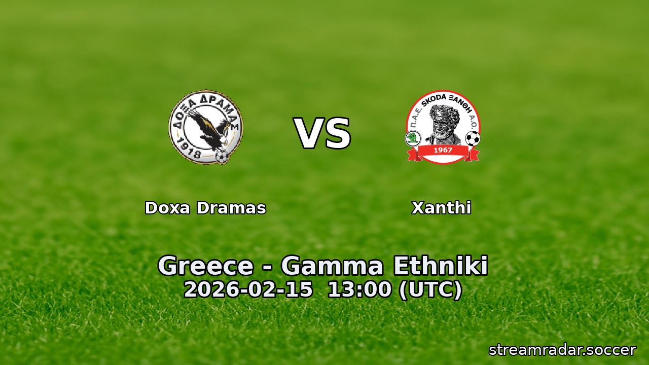 Doxa Dramas vs Xanthi
