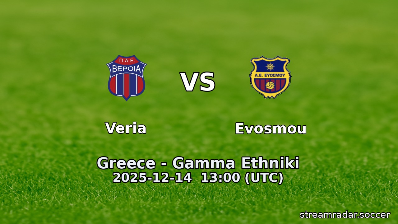 Veria vs Evosmou