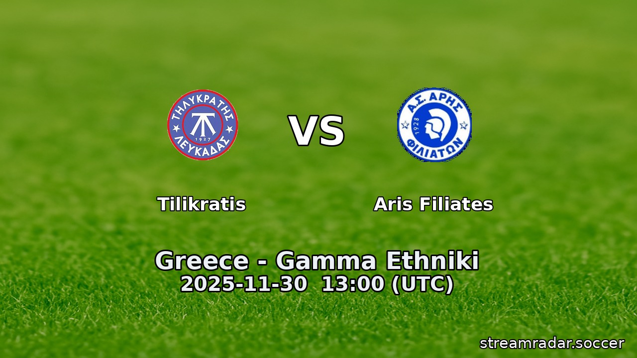 Tilikratis vs Aris Filiates