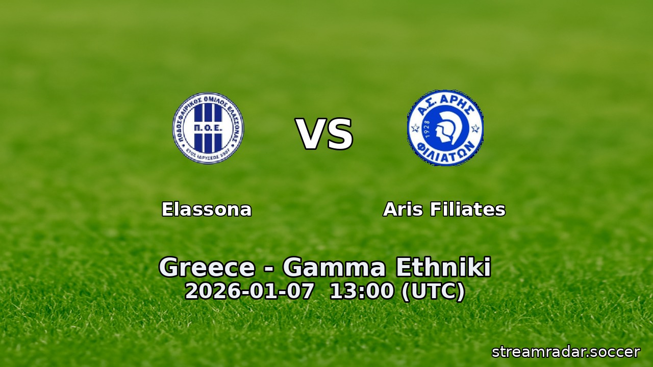 Elassona vs Aris Filiates