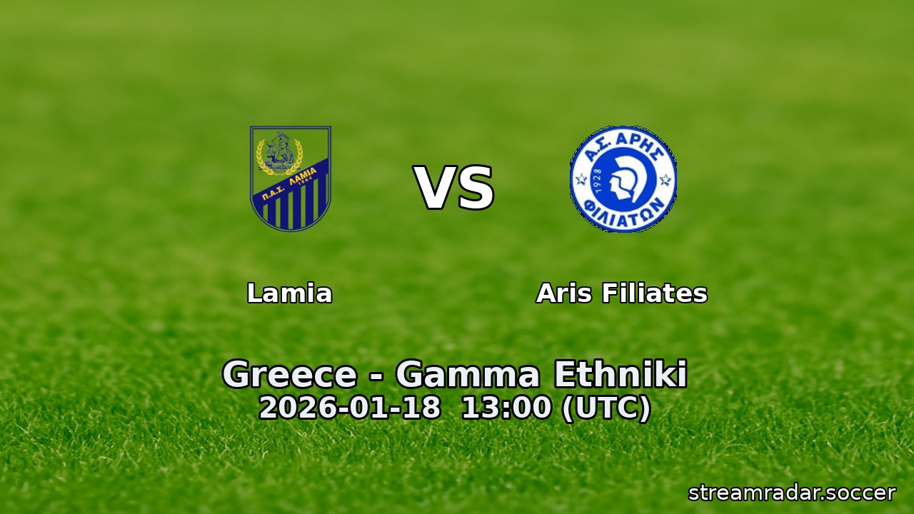 Lamia vs Aris Filiates