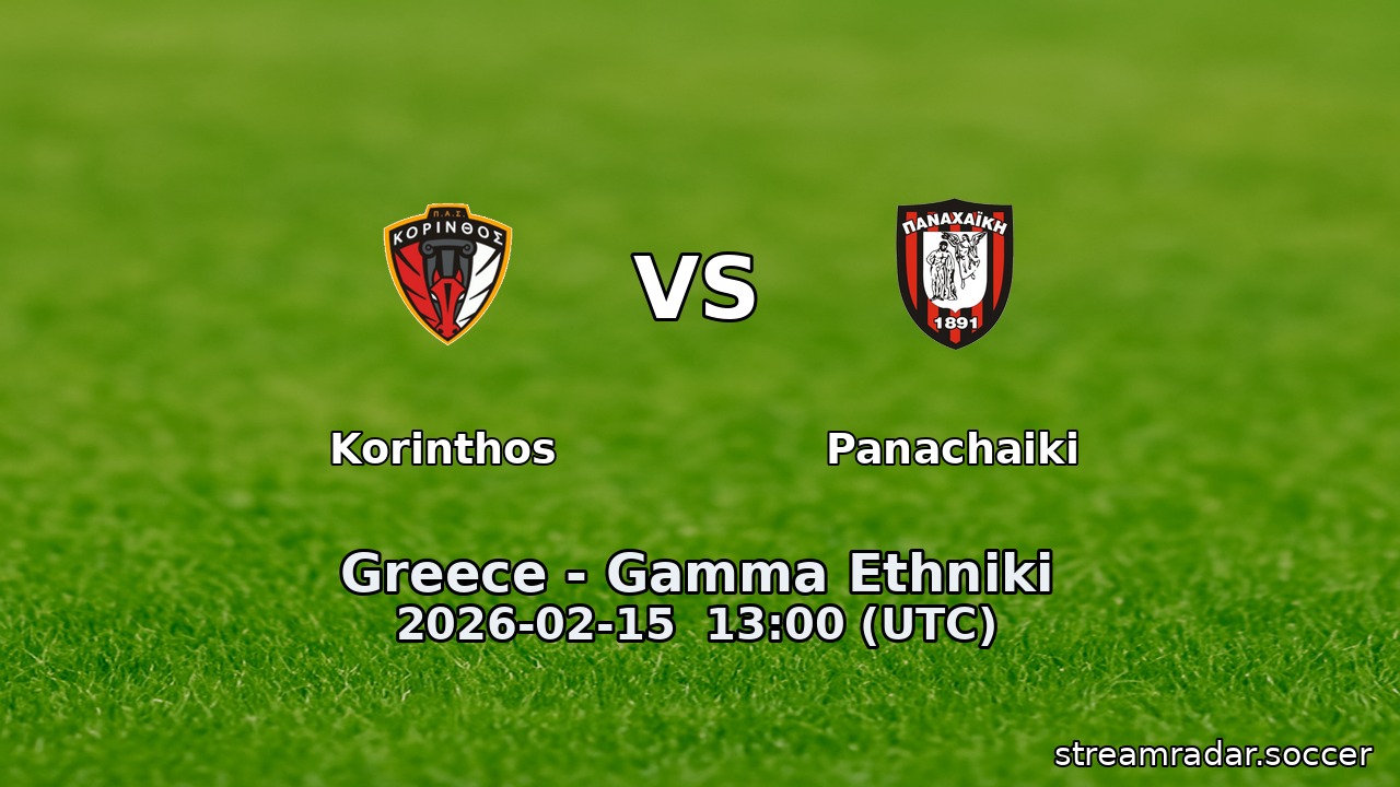 Korinthos vs Panachaiki