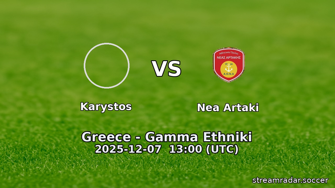 Karystos vs Nea Artaki