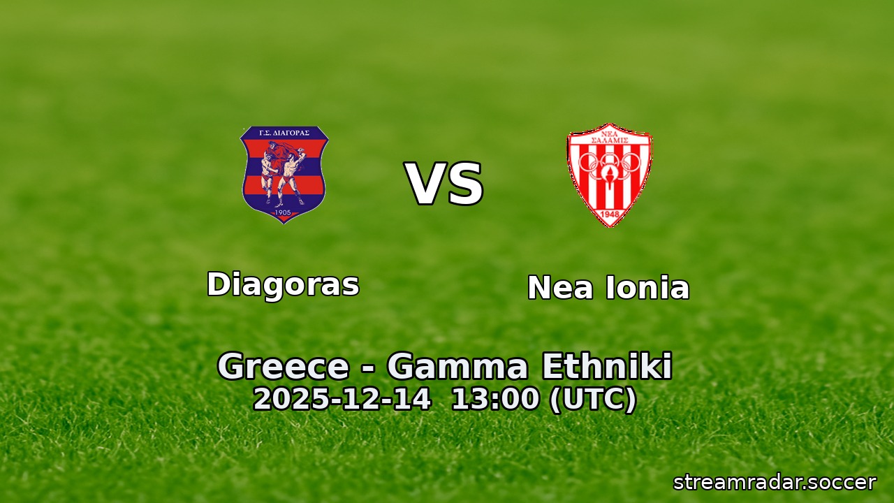 Diagoras vs Nea Ionia