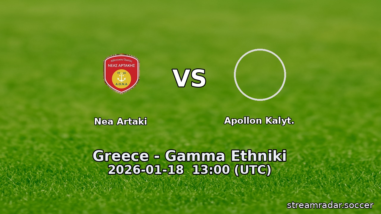 Nea Artaki vs Apollon Kalyt.