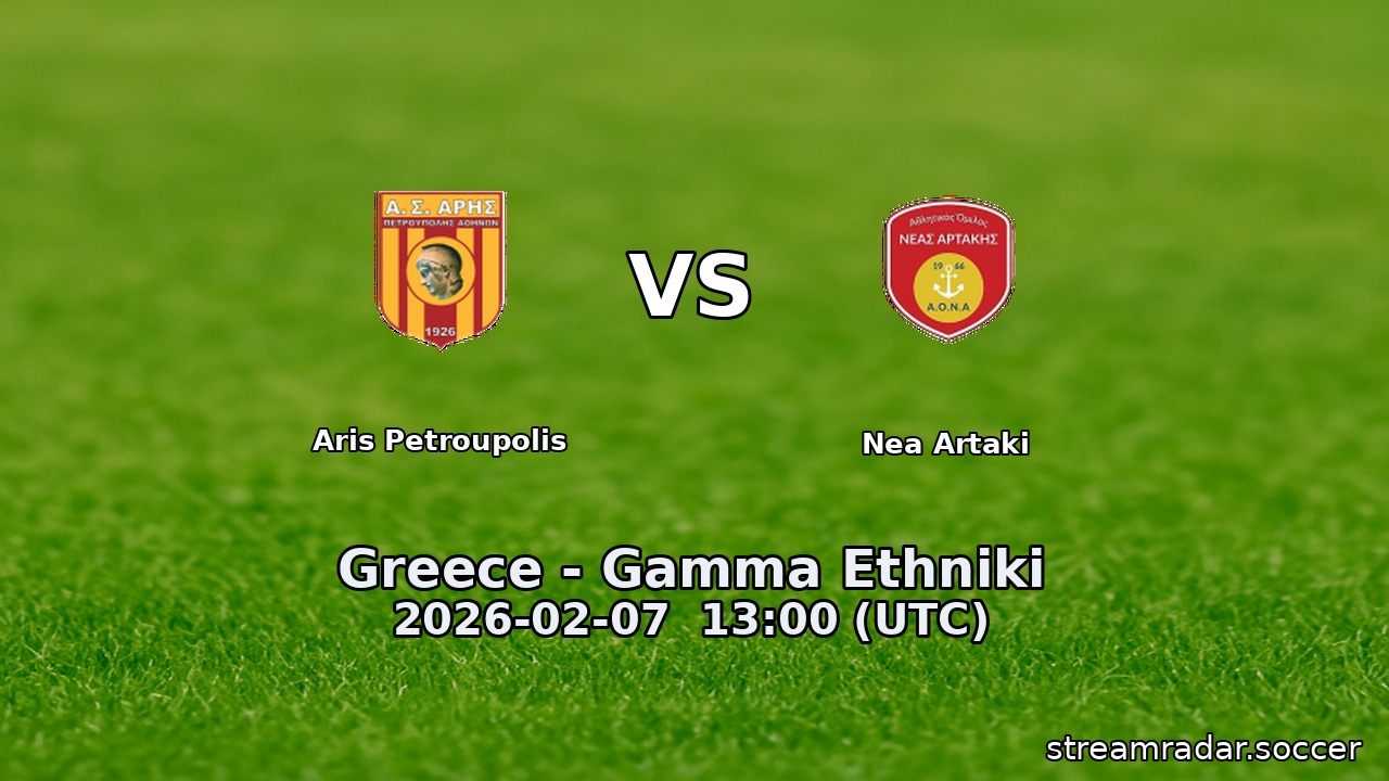 Aris Petroupolis vs Nea Artaki