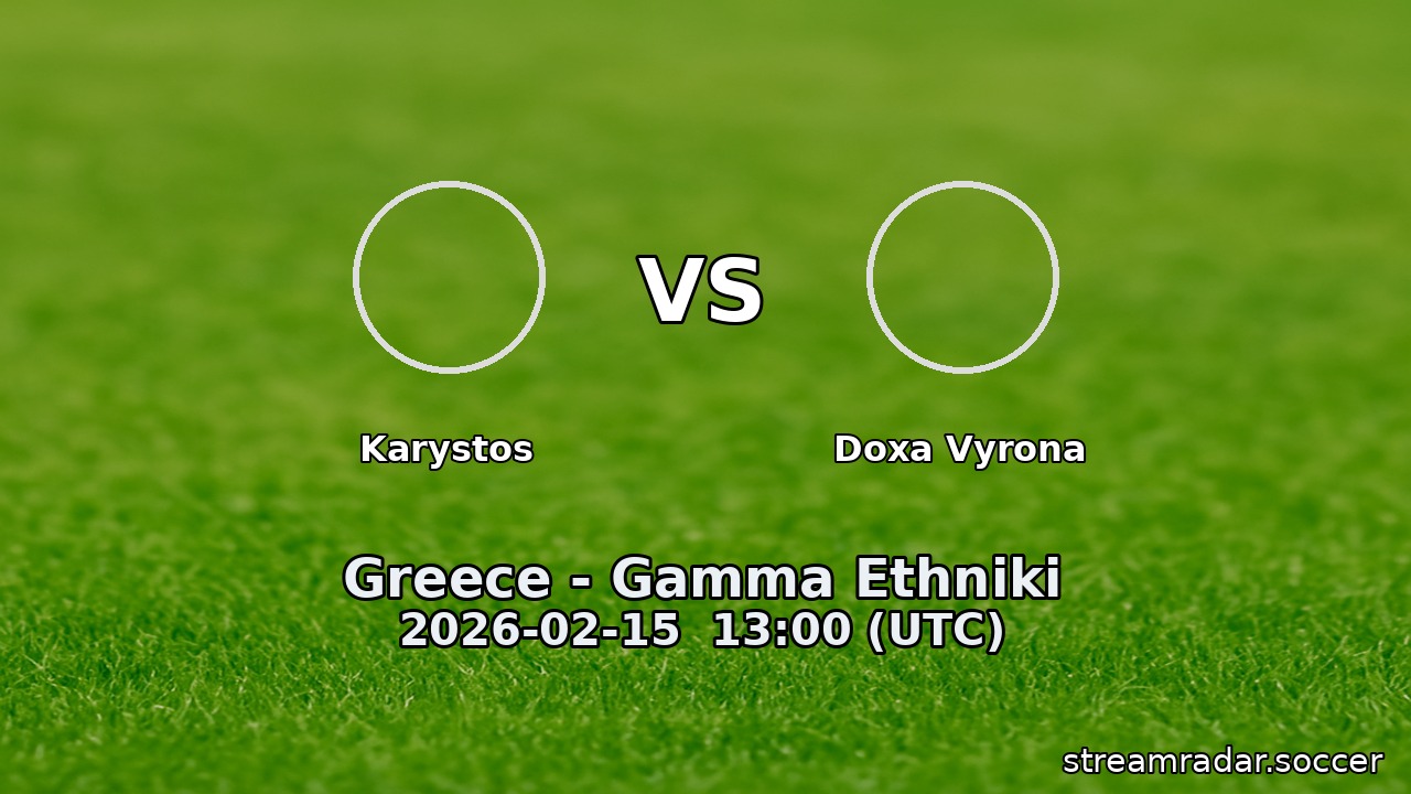 Karystos vs Doxa Vyrona