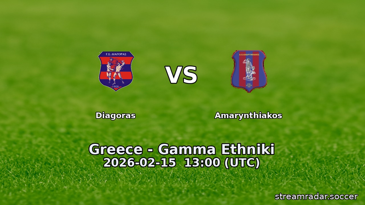 Diagoras vs Amarynthiakos