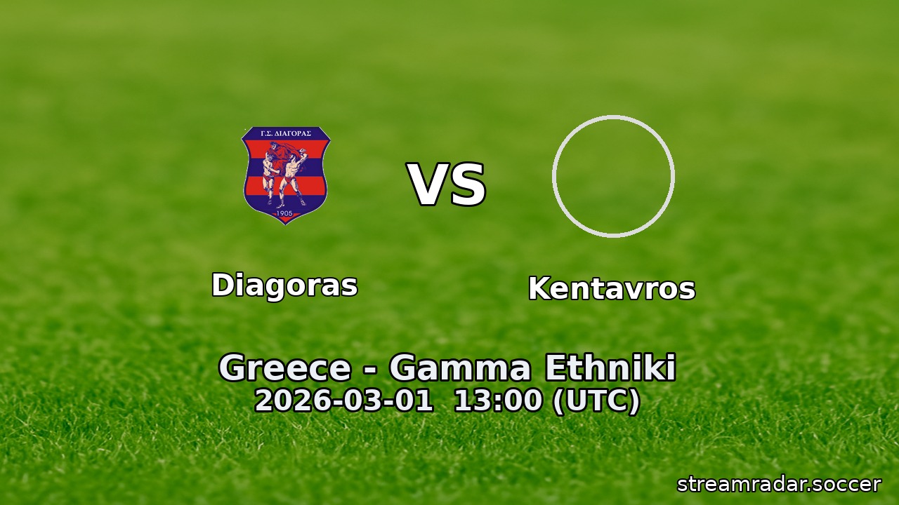 Diagoras vs Kentavros