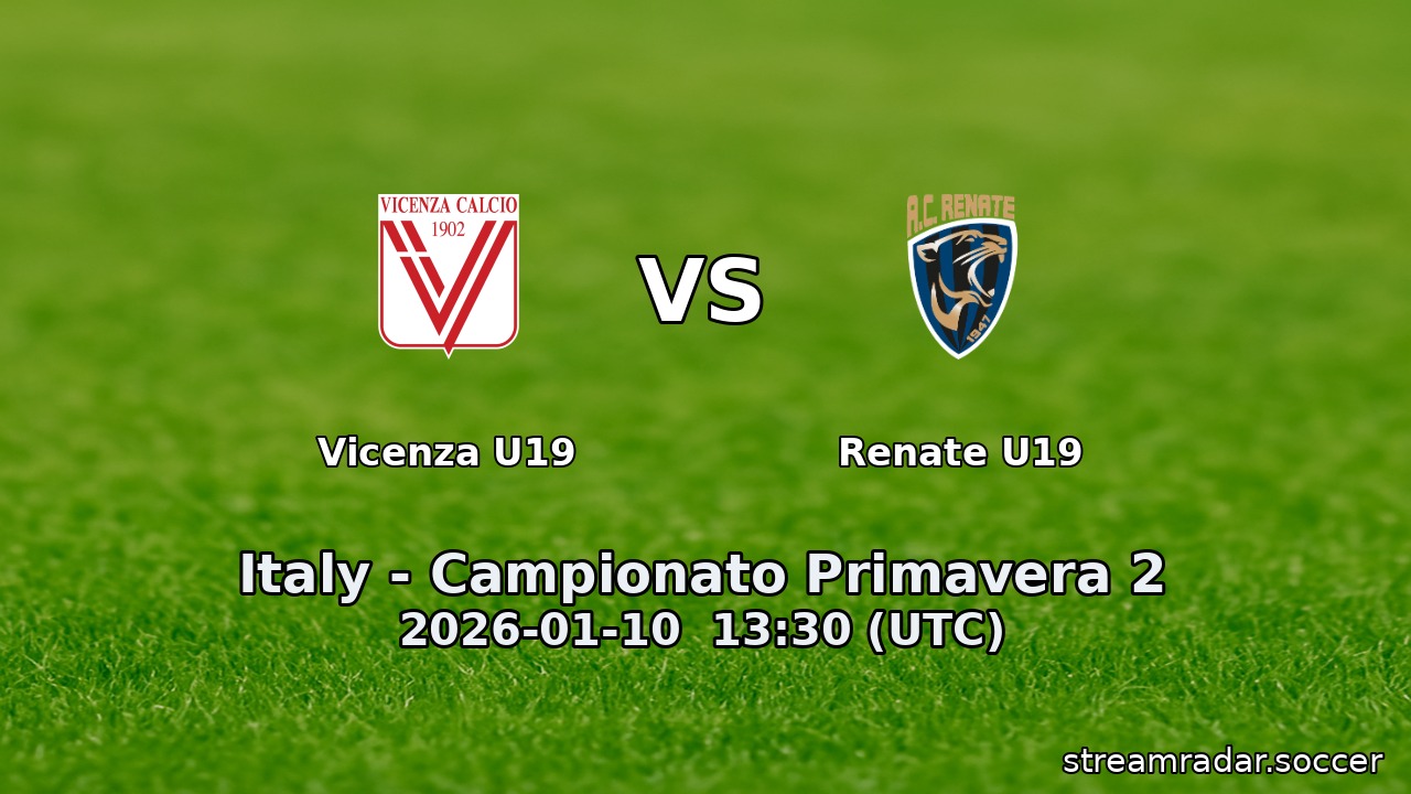 Vicenza U19 vs Renate U19