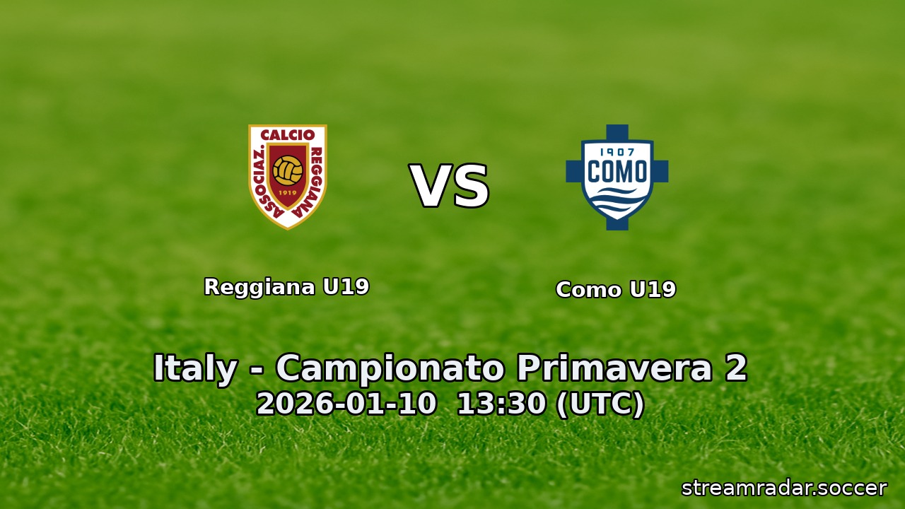 Reggiana U19 vs Como U19