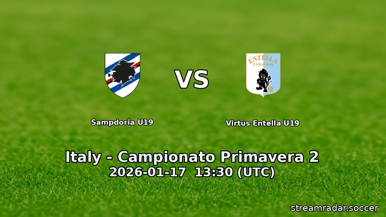 Sampdoria U19 vs Virtus Entella U19