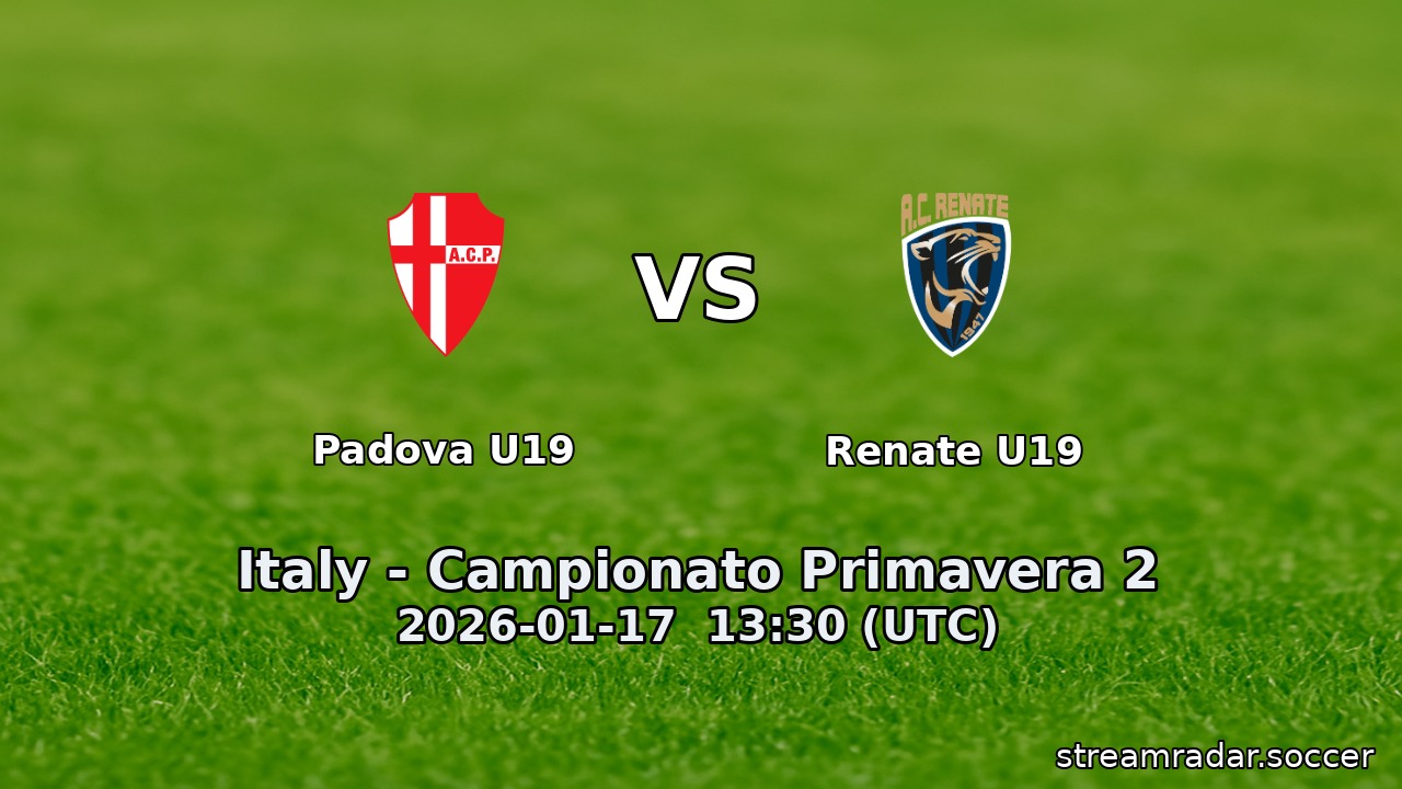 Padova U19 vs Renate U19