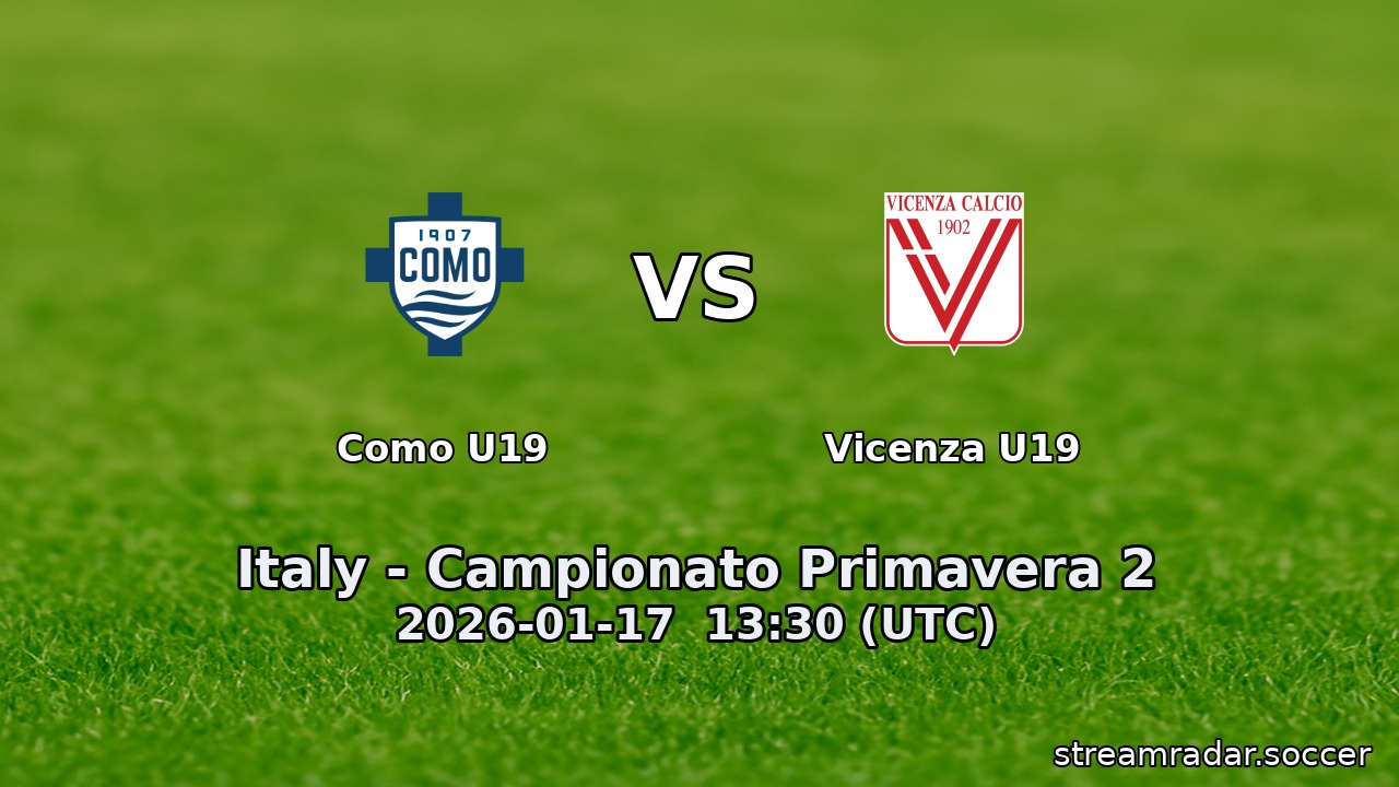 Como U19 vs Vicenza U19