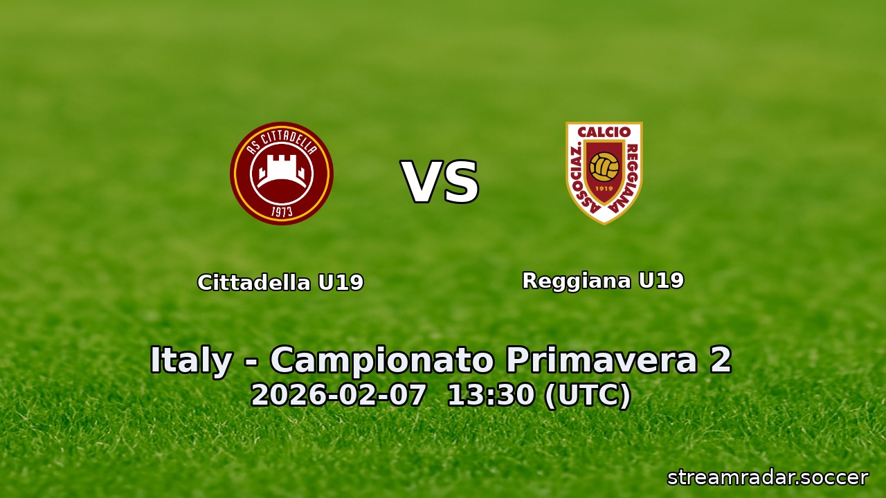 Cittadella U19 vs Reggiana U19