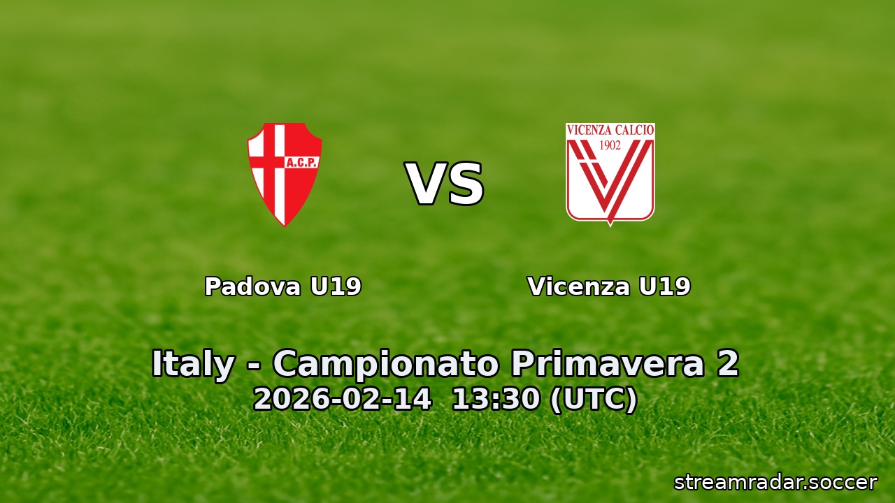 Padova U19 vs Vicenza U19