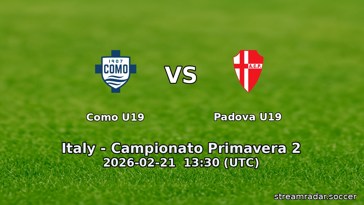 Como U19 vs Padova U19