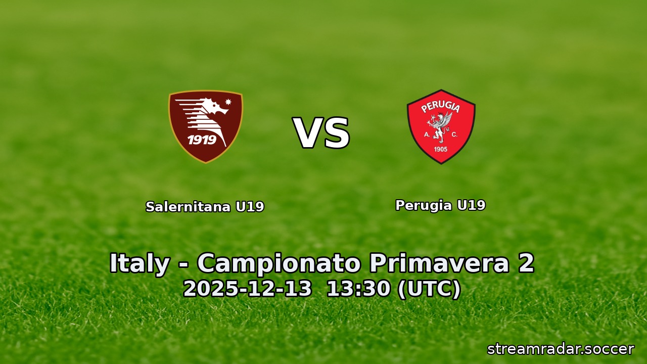 Salernitana U19 vs Perugia U19