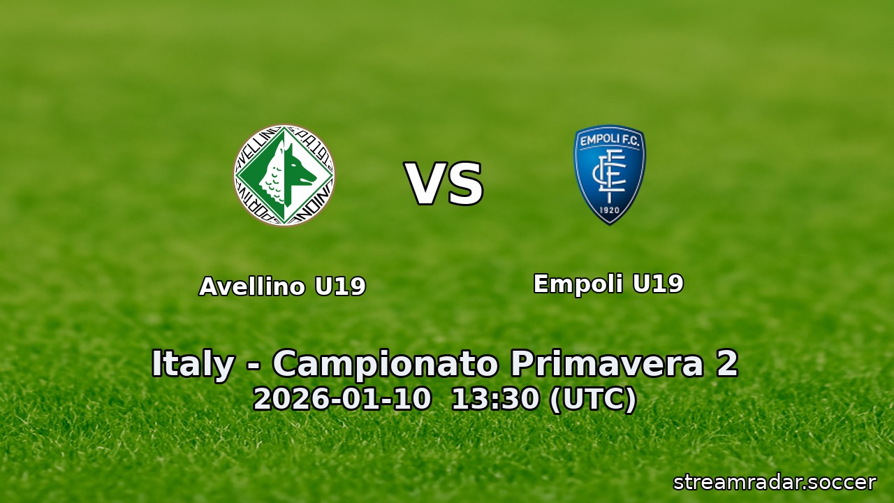 Avellino U19 vs Empoli U19