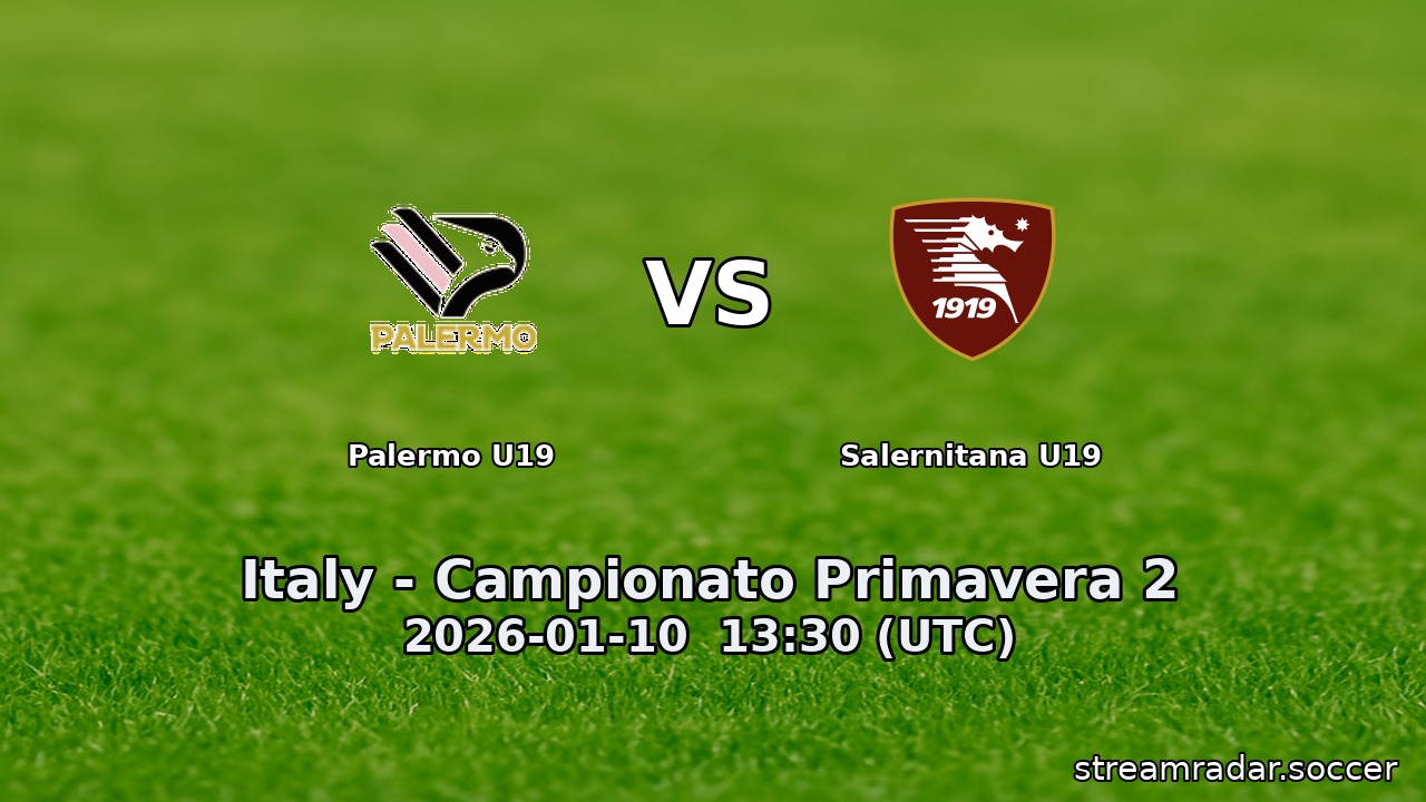 Palermo U19 vs Salernitana U19