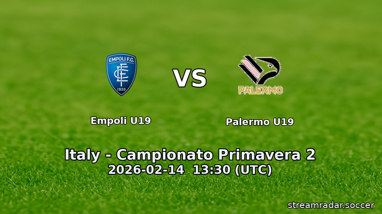 Empoli U19 vs Palermo U19