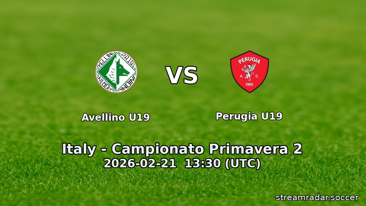 Avellino U19 vs Perugia U19