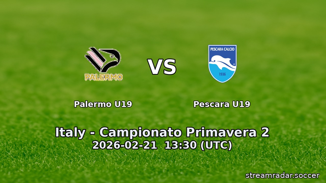 Palermo U19 vs Pescara U19
