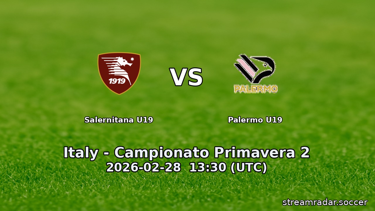 Salernitana U19 vs Palermo U19