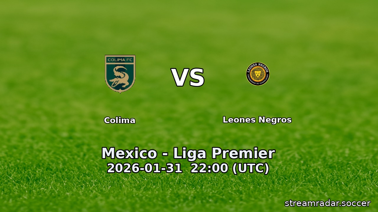 Colima vs Leones Negros