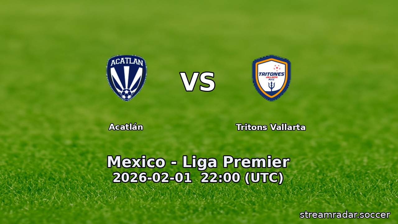 Acatlán vs Tritons Vallarta